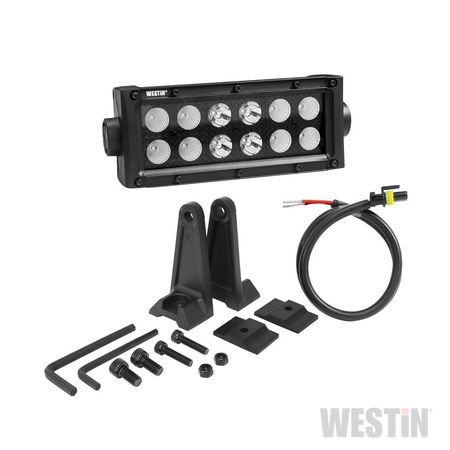 WESTIN AUTOMOTIVE ALL B-FORCE  LED LIGHT BAR DOUBLE ROW 6 IN COMBO W/3W CREE 09-12212-12C